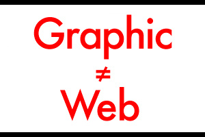 グラフィックデザインとWebデザインの違い